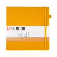   Sakura Dotted Note Book ponthálós jegyzetfüzet - 20x20 cm, japanese kerria