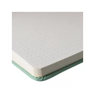   Sakura Dotted Note Book ponthálós jegyzetfüzet - 20x20 cm, japanese kerria
