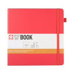   Sakura Dotted Note Book ponthálós jegyzetfüzet - 20x20 cm, plum blossom