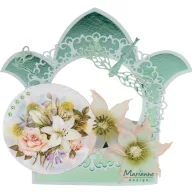 Marianne Design stencil Tulipán képeslap (1 csomag)