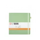 Sakura Dotted Note Book ponthálós jegyzetfüzet - 20x20 cm, pale patina