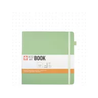   Sakura Dotted Note Book ponthálós jegyzetfüzet - 20x20 cm, pale patina