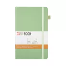 Sakura Dotted Note Book ponthálós jegyzetfüzet - 13x21 cm, pale patina