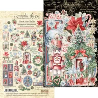   Graphic 45 Deck the Halls Kivágatok Ephemera Assortment (1 csomag)