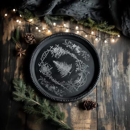 IOD FIGGY & FLOURISH Transzfer fólia 8"X12" (20x30 cm) IOD Gilded Transfer (8 ív) – New Winter 2025