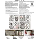 IOD TWELFTH NIGHT – New Winter 2025 Festéklenyomat lap 12"X16" (30x40 cm) IOD Paint Inlay (8 ív)