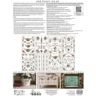 IOD LA FOLIE Festéklenyomat lap12"X16" (30x40 cm) IOD Paint Inlay (8 ív) – New Winter 2025