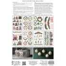 IOD PARTRIDGE LANE – New Winter 2025 Transzfer fólia 8"X12" (20x30 cm) IOD Decor Transfer (8 ív)