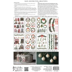   IOD PARTRIDGE LANE – New Winter 2025 Transzfer fólia 8"X12" (20x30 cm) IOD Decor Transfer (8 ív)