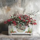 IOD CHRISTMAS JOY Transzfer fólia 8"X12" (20x30 cm) IOD Decor Transfer (8 ív) - New Winter 2025