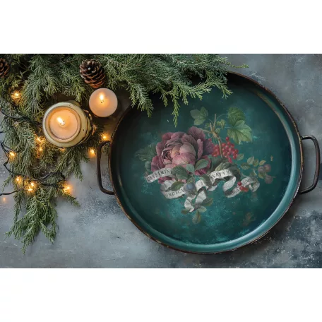 IOD CLEMENTINE Transzfer fólia 8"X12" (20x30 cm) IOD Decor Transfer (8 ív) - New Winter 2025