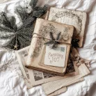 IOD CHRISTMAS POST Dekor bélyegző 12"X12" (30x30 cm) IOD Decor Stamp (1 ív) - New Winter 2025