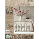 IOD SUGAR PLUM – New Winter 2025 Dekor bélyegző 12"X12" (30x30 cm) IOD Decor Stamp (1 ív)