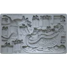 IOD Santa’s Sleigh Öntőforma 6″X10″ Decor Mould (1 db)