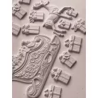 IOD Santa’s Sleigh Öntőforma 6″X10″ Decor Mould (1 db)