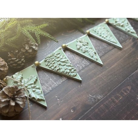 IOD WINTER FORAGE – New Winter 2025 Öntőforma 6″X10″ Decor Mould (1 db)