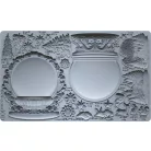 IOD SNOW GLOBES – New Winter 2025 Öntőforma 6″X10″ Decor Mould (1 db)