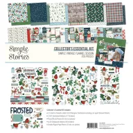  Simple Stories Simple Vintage Flannel Season Scrapbook papírkészlet 12" (30 cm) Collector's Essential Kit (1 csomag)
