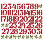 Simple Stories Simple Vintage Believe Kivágatok Number Bits & Pieces (1 csomag)