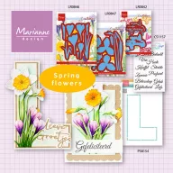 Marianne Design stencil L betű (1 csomag)