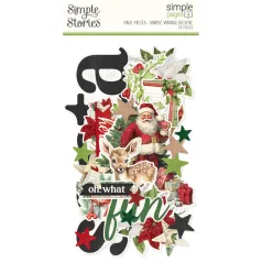   Simple Stories Simple Vintage Believe Kivágatok Simple Pages Pieces (1 csomag)
