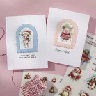 Spellbinders Kaparós matrica Holiday Magic Rub-On (2 ív)