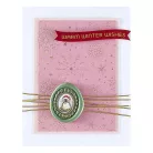 Spellbinders Viaszpecsét - Holiday Magic - Wax Seal Stamp (1+2 db)