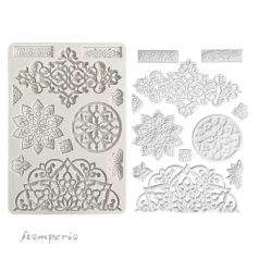   Stamperia Mandala Szilikon öntőforma A4  Art Stories Big A4 Silicon Mould (1 db)