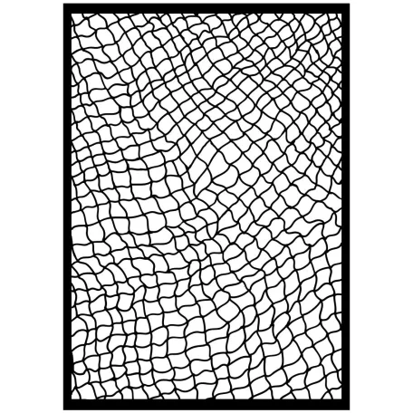 Stamperia Fishing net Vastag stencil A3  Art Stories A3 Big Stencil (1 db)