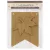Stamperia Whispering Woods MDF alap  Leaf Crafty Shapes MDF BLANKS (1 db)