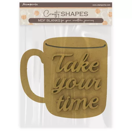 Stamperia Whispering Woods MDF alap  Cup Crafty Shapes MDF BLANKS (1 db)