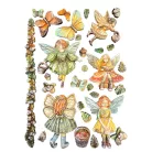 Stamperia Whispering Woods Szilikon öntőforma A5 Fairies Silicon Mould (1 db)