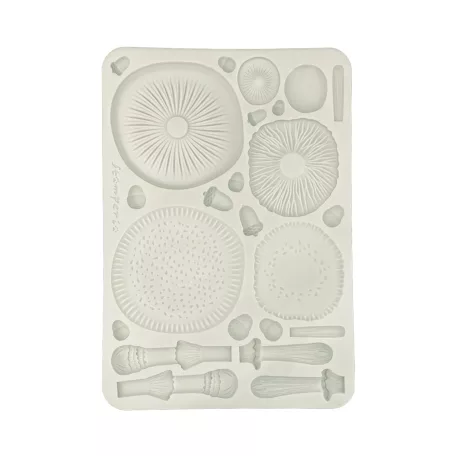 Stamperia Whispering Woods Szilikon öntőforma A5 Mushrooms 3D Silicon Mould (1 db)