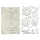 Stamperia Whispering Woods Szilikon öntőforma A5 Mushrooms 3D Silicon Mould (1 db)