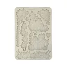 Stamperia Whispering Woods Szilikon öntőforma A5 Pumpkins Silicon Mould (1 db)
