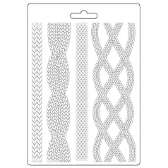   Stamperia Whispering Woods Öntőforma A5 Cords Soft Mould (1 db)