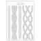 Stamperia Whispering Woods Öntőforma A5 Cords Soft Mould (1 db)