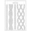 Stamperia Whispering Woods Öntőforma A5 Cords Soft Mould (1 db)