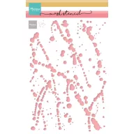 Marianne Design stencil Kiömlött festék (1 csomag)