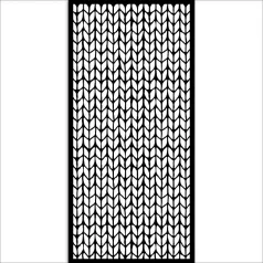   Stamperia Whispering Woods Vastag stencil 12x25cm Knitting Pattern Thick Stencil  (1 db)