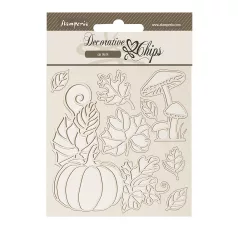   Stamperia Whispering Woods Chipboard 14x14 cm Marzipan House Decorative Chips (1 ív)