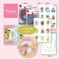   Marianne Design stencil O betű – nagyszülők napja (1 csomag)