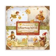   Stamperia Whispering Woods Papírkészlet 8" (20 cm) Single Face Maxi Paper Pack (22 ív)