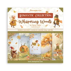   Stamperia Whispering Woods Scrapbook Papírkészlet 12" (30 cm)  Paper Pack (10 ív)