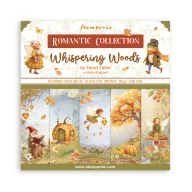   Stamperia Whispering Woods Papírkészlet 8" (20 cm)  Paper Pack (10 ív)