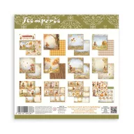   Stamperia Whispering Woods Papírkészlet 8" (20 cm)  Paper Pack (10 ív)