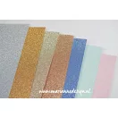 Marianne Design csillámos papír Platina (5 db)