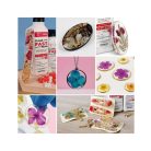 Átlátszó gyorsan kötő üveghatású epoxigyanta 260g - Reschimica Glass Fast Resin (1 csomag)