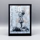 Andy Skinner stencil Binary 8" (20 cm)  Mixed Media Stencil (1 db)
