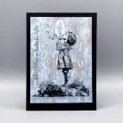 Andy Skinner stencil Binary 8" (20 cm)  Mixed Media Stencil (1 db)